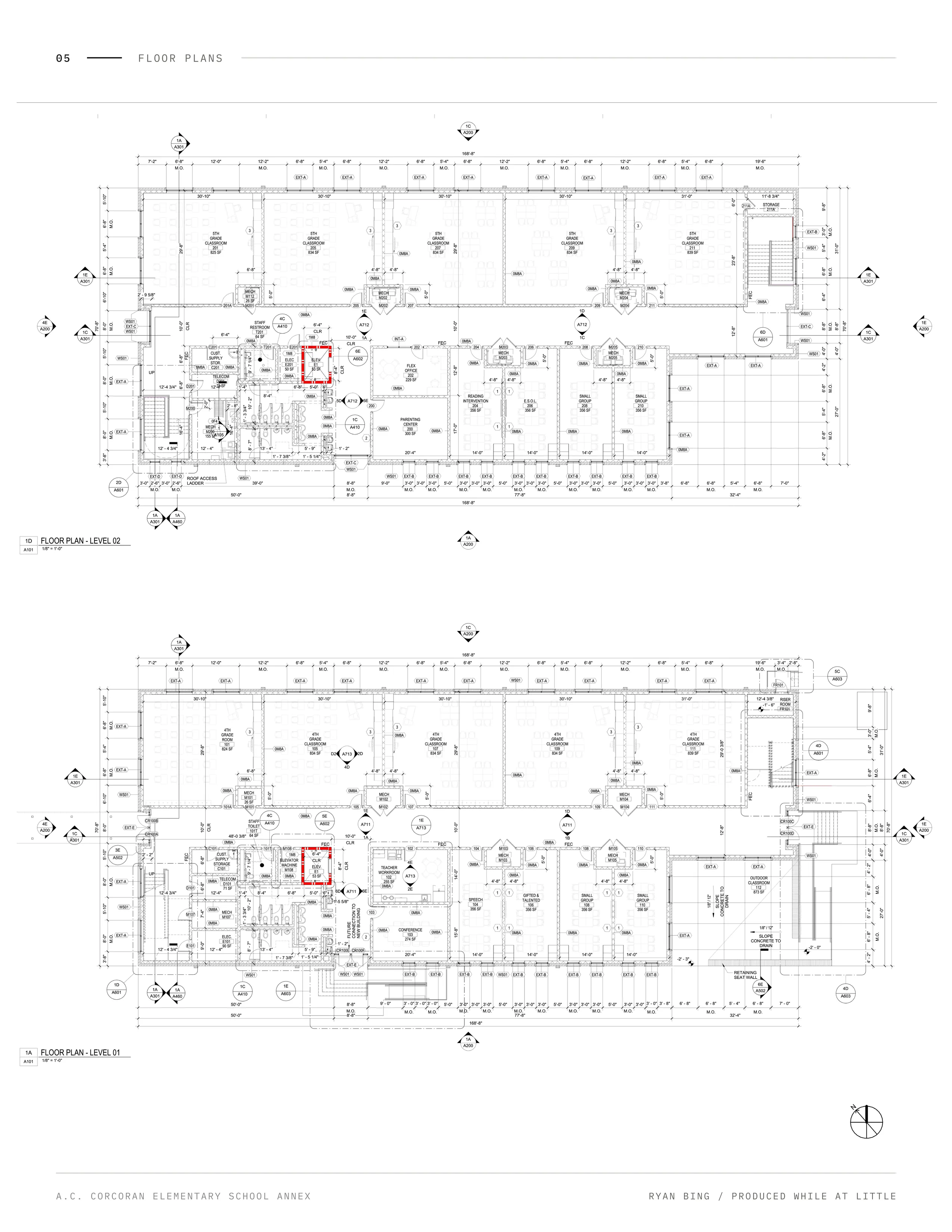 Page 4: Floor plans