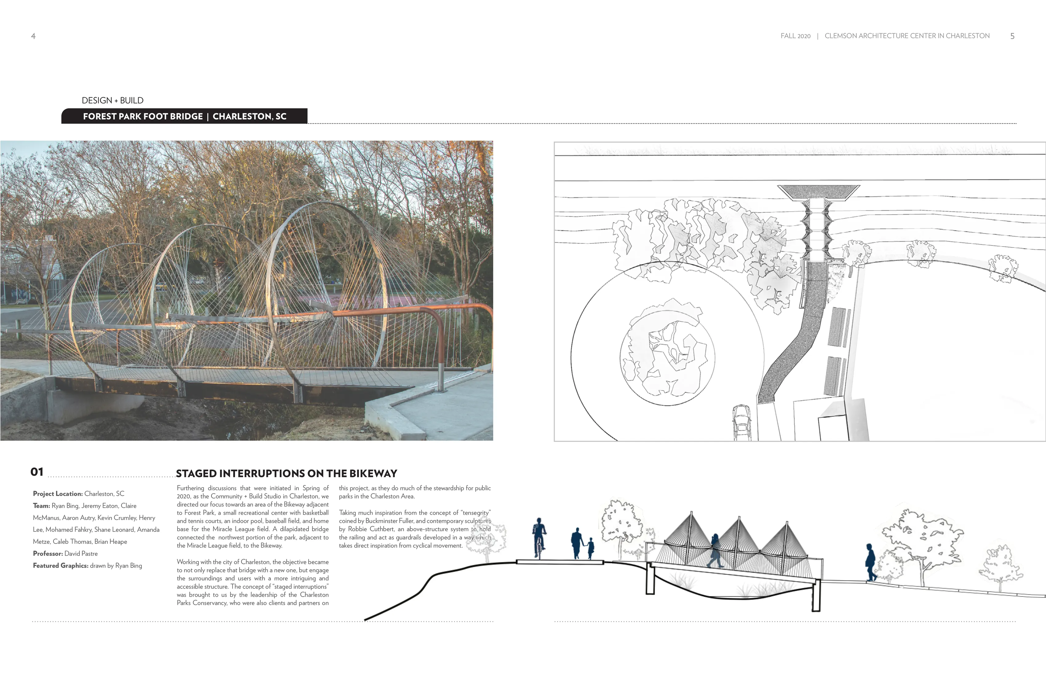 Page 1: Staged interruptions on the bikeway