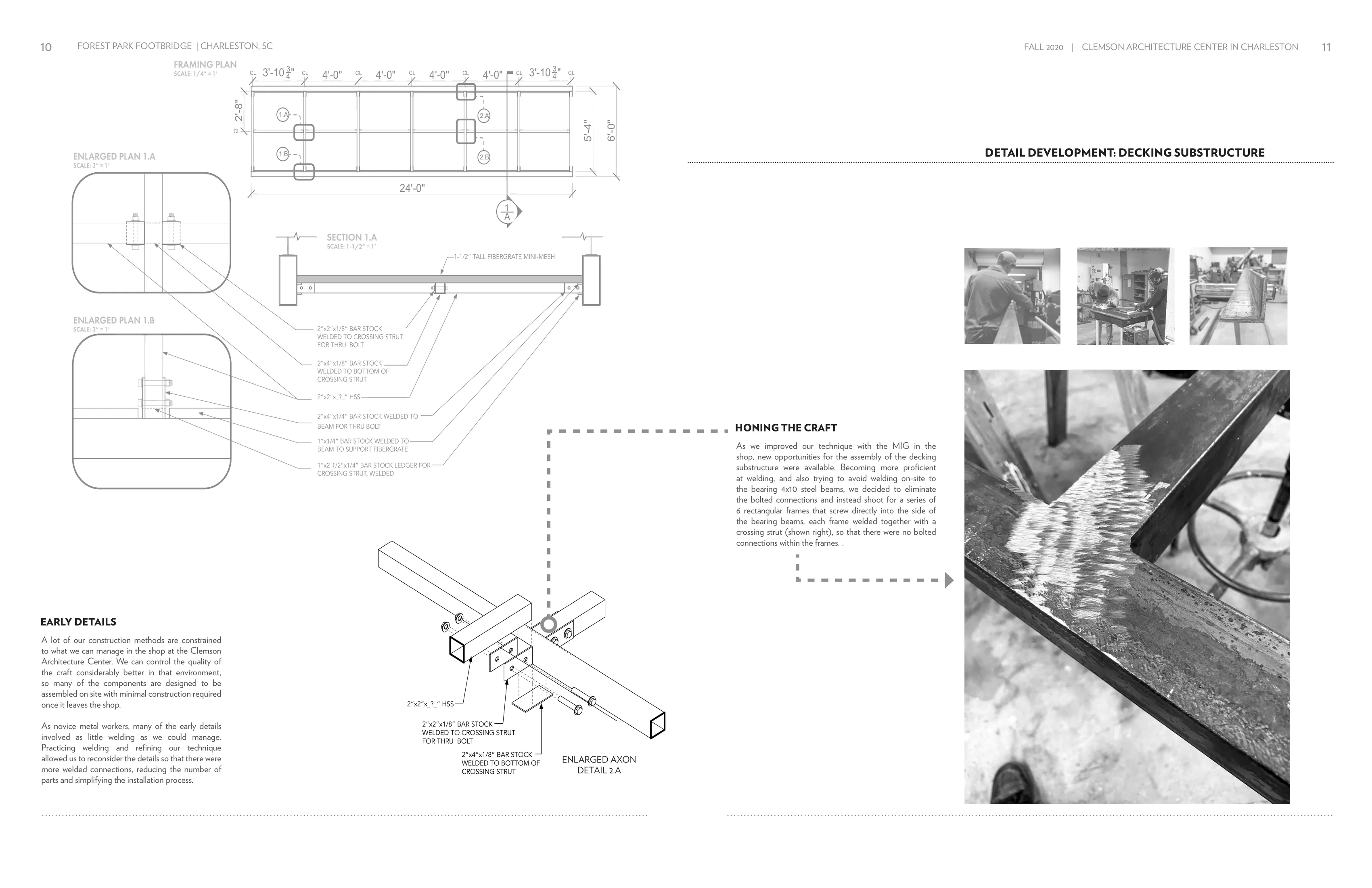 Page 4: Detail development: decking substructure