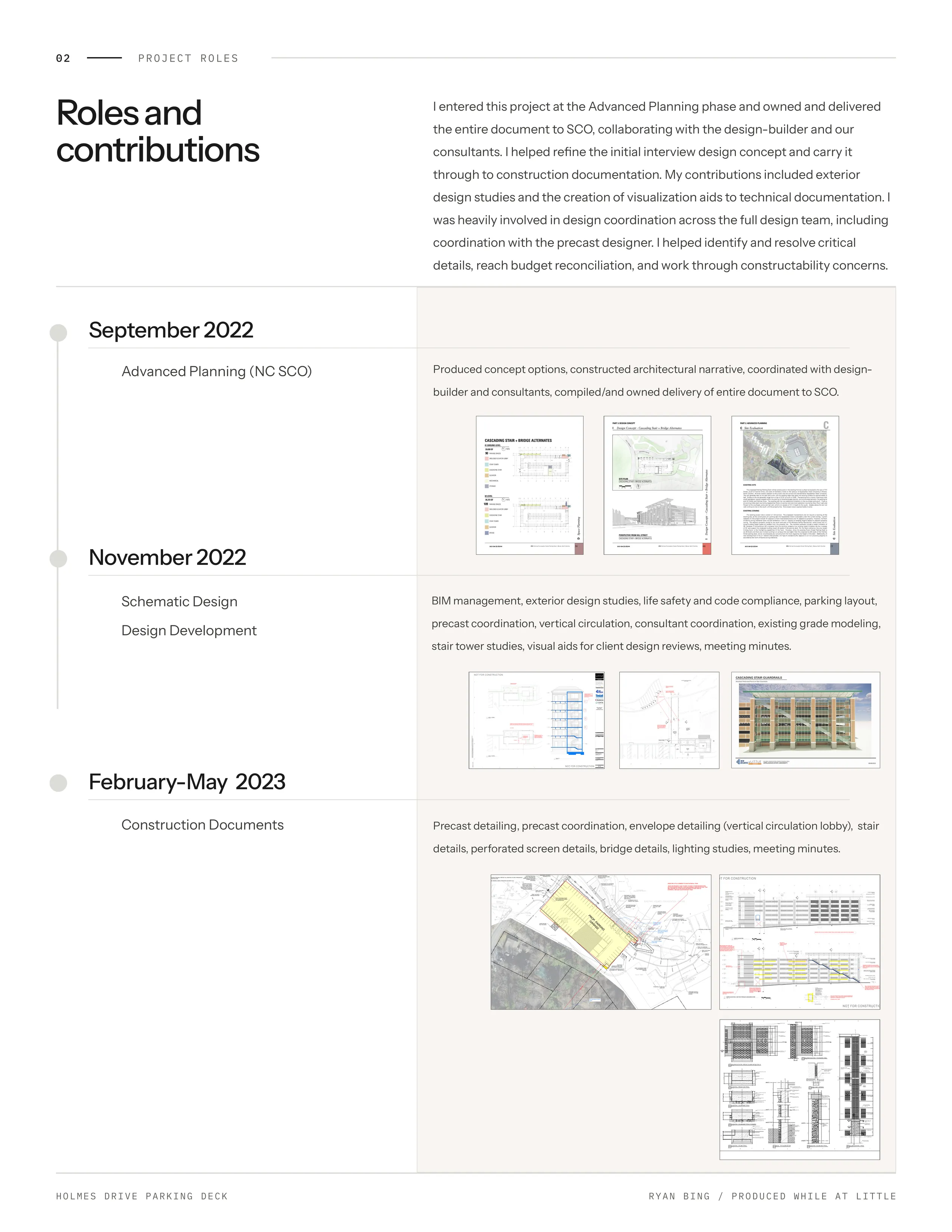 Page 2: Roles and contributions