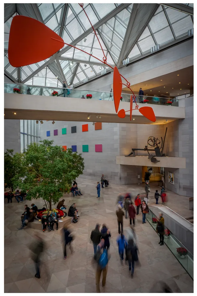 National Gallery and Calder Mobile